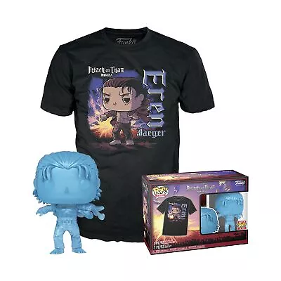 Buy Funko POP! & Tee: AOT - Eren Yaeger Mit Markss - Attack On Titan - T-Shirt - Kle • 19.50£