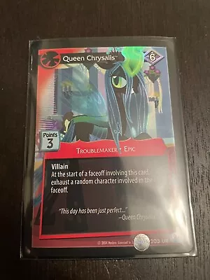 Buy My Little Pony CCG Queen Chrysalis Ultra Rare UR #203 Canterlot Nights MLP • 27.95£