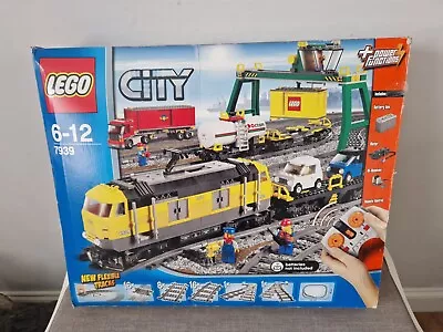 Buy LEGO CITY: Cargo Train (7939) 100% Complete BOXED And Rare Vgc • 159.99£