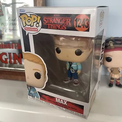 Buy Funko Pop 1243 Stranger Things 4 Max Action Figure (FUN62399) • 10£