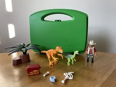 Buy Playmobil 70108 Dinosaurs Playset With Green Carry Case • 4.99£