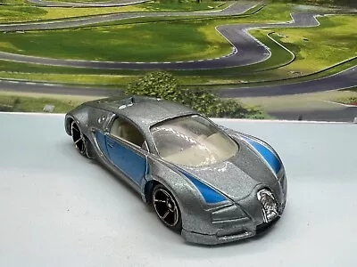 Buy Hot Wheels Bugatti Veyron Silver/Blue # • 8£