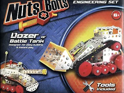 Buy Nuts And Bolts (similar To Meccano) Dozer Or Battle Tank Multi Model Engineering • 9.50£