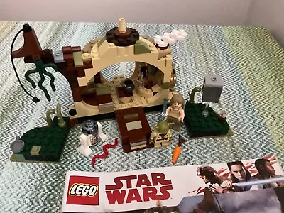 Buy LEGO Star Wars: Yoda's Hut (75208) 100% Complete With Figures And Instructions  • 35£