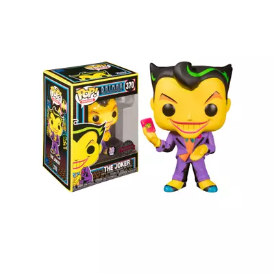 Buy Batman Figure Funko Pop! (Size 9cm) The Joker Black Light Figure - New • 19.99£