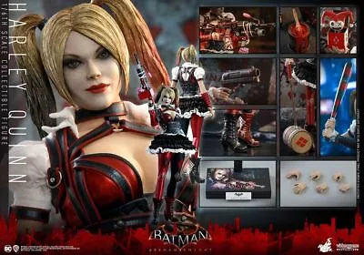 Buy In Stock Hottoys Hot Toys Vgm41 Batman Arkham Knight Harley Quinn 1/6 Scale Figu • 446.41£