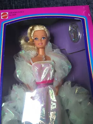 Buy Barbie Crystal Doll 1983 Mattel #4598 RARE Vintage Boxed - Slight Damage To Box • 250£