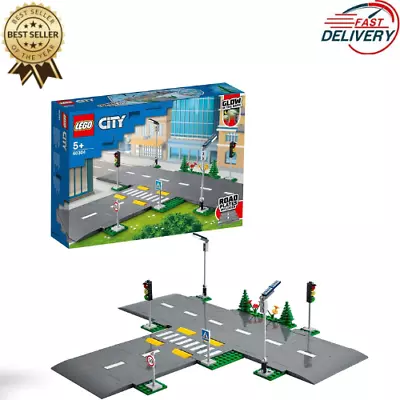 Buy LEGO City Road Plates Building Set, Glow In The Dark 112 Pieces Age 5+ • 16.49£