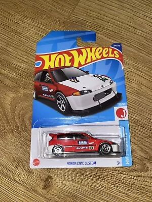 Buy HONDA CIVIC CUSTOM RED Hot Wheels 1:64 • 4£