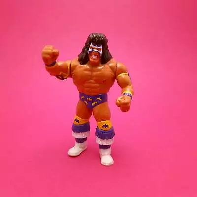 Buy WWF HASBRO ULTIMATE WARRIOR Purple Vintage Wrestling Figure ☆ Original 90s Serie • 36.99£