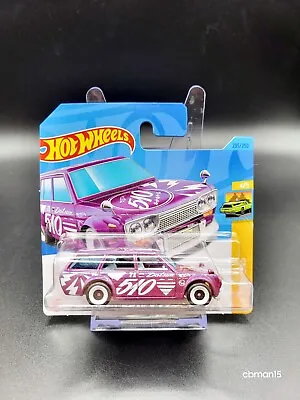 Buy HOT WHEELS Datsun Bluebird Wagon 510 1:64 Diecast Short Card • 4.99£