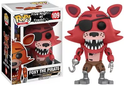 Buy Funko Pop! FOXY THE PIRATE #109 Five Nights At Freddys Figure NEW & IN STOCK UK • 18.95£