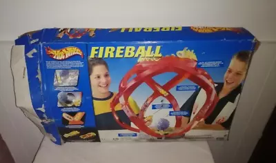 Buy Fireball Hot Wheels Race Track Boxed Complete Working Plus Road Rocket Car • 34.99£