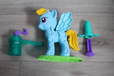 Buy My Little Pony Rainbow Dash Play-Doh Salon Pony Shape Mould With Accessories • 7.99£