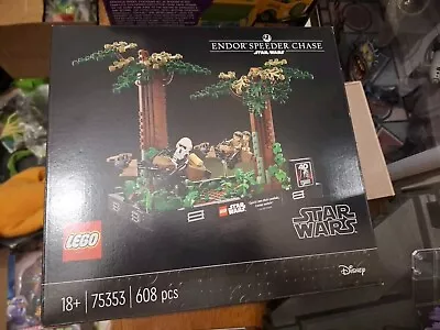 Buy LEGO Star Wars: Endor Speeder Chase Diorama (75353)  • 43£