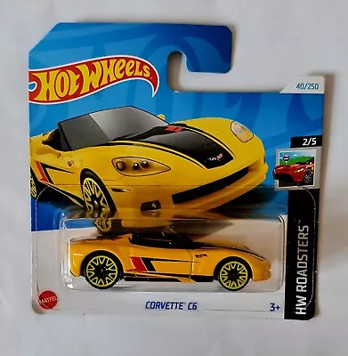 Buy Hot Wheels Mainline Corvette C6 Yellow • 3.50£