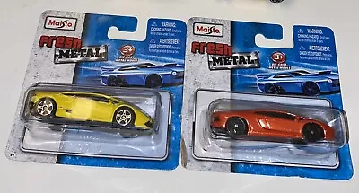 Buy Hot Wheels Maisto Fresh Metal 2010 2014 2013 Lamborghini Aventador J Huracan • 9.76£