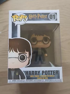 Buy Funko Pop! Movies: Harry Potter - Harry Potter #1 Vinyl Figure Box Damage  • 8.99£