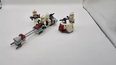 Buy 2×LEGO Star Wars: Clone Troopers Battle Pack (7655) Assassin Droid Battle (8015) • 40£