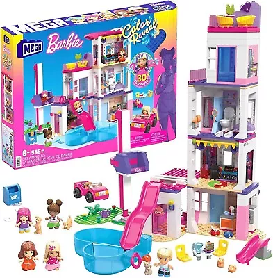 Buy Barbie Home Of Dreams Large Playset With Figure MEGA BLOKS HHM01 Bricks • 45.70£
