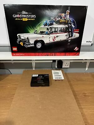 Buy LEGO 10274 Ghostbusters ECTO-1 New & Sealed + Wicked Brick Display Case + Lights • 220£