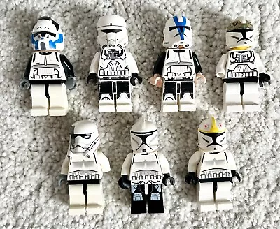 Buy Lego Star Wars Figures - Storm Troopers/ Clone Troopers - Bundle! • 30£