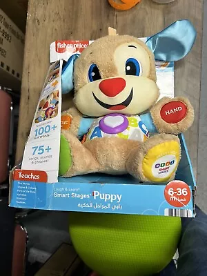 Buy Fisher-Price FPM43 Laugh & Learn Smart Stages Puppy Educational Toy • 10.99£