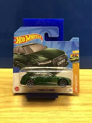 Buy Hot Wheels '17 Audi RS 6 Avant HW Wagons 2023 Green • 4.49£