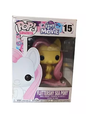 Buy Funko Pop! My Little Pony The Movie Fluttershy Sea Pony #15 Vinyl Figure  • 9.99£