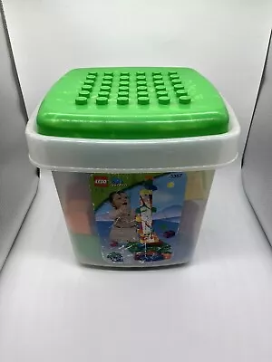 Buy LEGO Quatro Storage Tub / Bucket Joblot Bundle Large Bricks Blocks *Free Post* • 19.99£