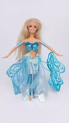 Buy 2004 Fairytopia Barbie Joybelle Wonder Fairy Blue With Wings Mattel Doll (V3) • 29.84£