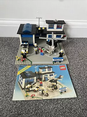 Buy LEGO Vintage Town 6384 Police Station 100% Complete Original Instructions Set • 39.50£