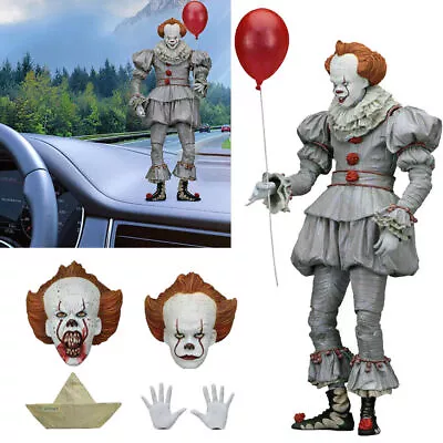 Buy UK 7  NECA Stephen King's IT Pennywise Clown Ultimate Action Figure Model Toys • 18.89£