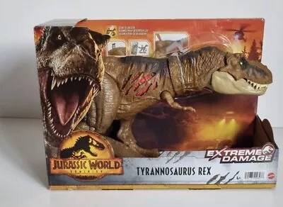 Buy Jurassic World Dominion Tyrannosaurus Rex Extreme Damage New (7 • 22.52£