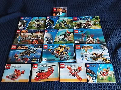 Buy Lego Instructions Manuals Bundle • 9.99£