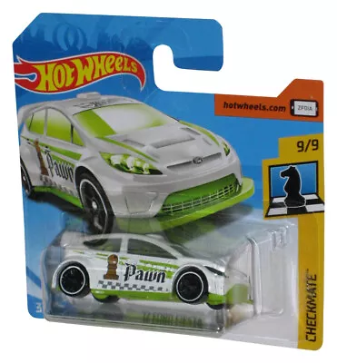 Buy Hot Wheels Checkmate Short Card (2017) White '12 Ford Fiesta Pawn Toy Car 9/9 • 11.17£