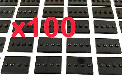 Buy 100 X Black Base Plate For Minifigure Series Display Stand Compatible With Lego • 9.99£