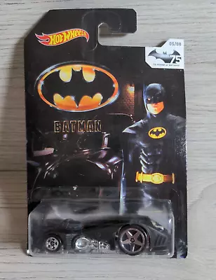 Buy Hot Wheels - Batman Batmobile 05/08 2013 75 Years Of Batman • 8.95£