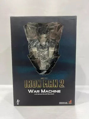 Buy Hot Toys Htb07 Iron Man 2 War Machine 1/4th Scale Collectible Bust • 149.48£