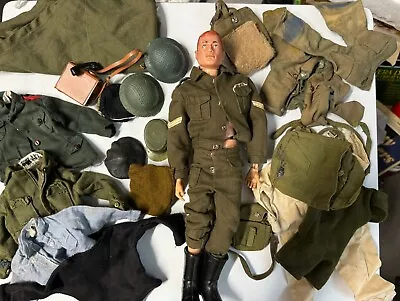 Buy Vintage Action Man Palitoy Hasbro 1964 With Accessories - Phone Tent Clothes • 49.99£