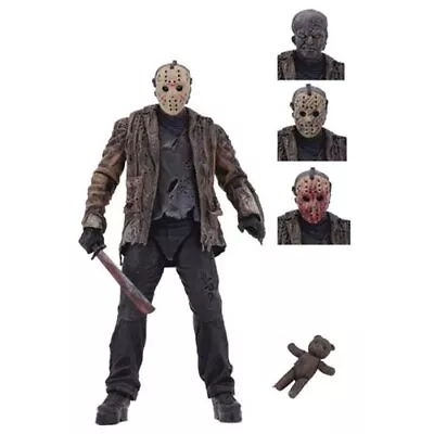 Buy Freddy Vs Jason Ultimate Jason Voorhees 7 Inch Scale Action Figure • 46.99£
