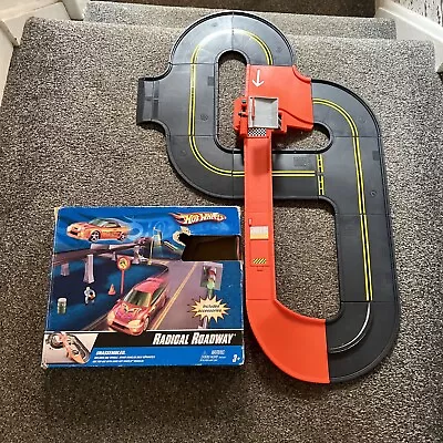 Buy 2007 Hot Wheels Car Radical Roadway Track Road Set Matchbox (missing Parts) • 9.99£