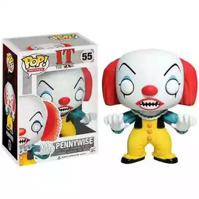 Buy Funko Pop! It Original Movie #55 - Pennywise + Protector - NEW Tim Curry • 14.92£