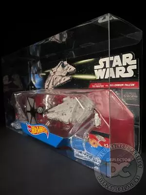 Buy DEFLECTOR DC® Star Wars Hot Wheels Starships 2 Pack DISPLAY CASE • 8.40£