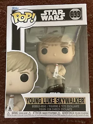 Buy Funko POP! Star Wars Young Luke Skywalker Obi-Wan Kenobi #633 Vinyl Figure New • 9.99£