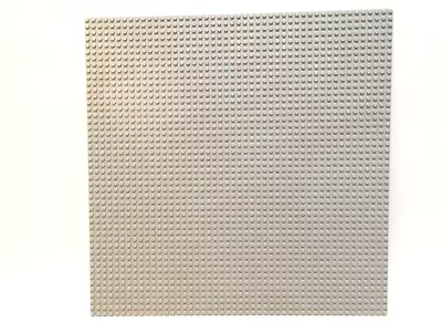 Buy Lego Genuine 48 X 48 Large Baseplate Light Bluish Grey 38 Sqcm #4186 Ex Cond • 9.99£