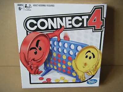 Buy Classic  CONNECT 4  Family Four In A Row Game. Hasbro Games 2017. New & Sealed. • 8.99£