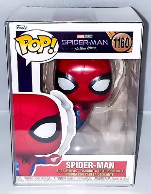 Buy Spider-Man No Way Home Spider-Man Funko Pop Vinyl 1160 With Protector • 29.99£
