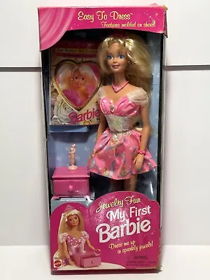 Buy Barbie Vintage Mattel JEWELRY FUN MY FIRST Barbie Doll • 27.95£