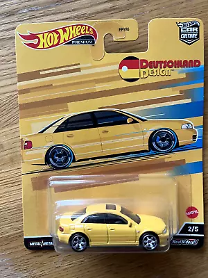 Buy Hot Wheels Premium Deutschland Design Audi S4 Quattro Real Riders • 10£